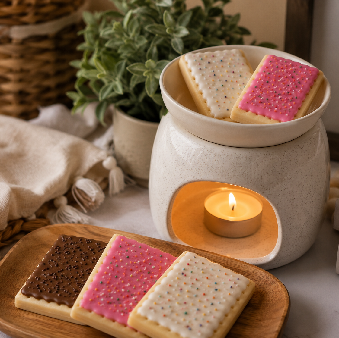 Frosted Pastry Wax Melts | Handmade Dessert Wax Melts