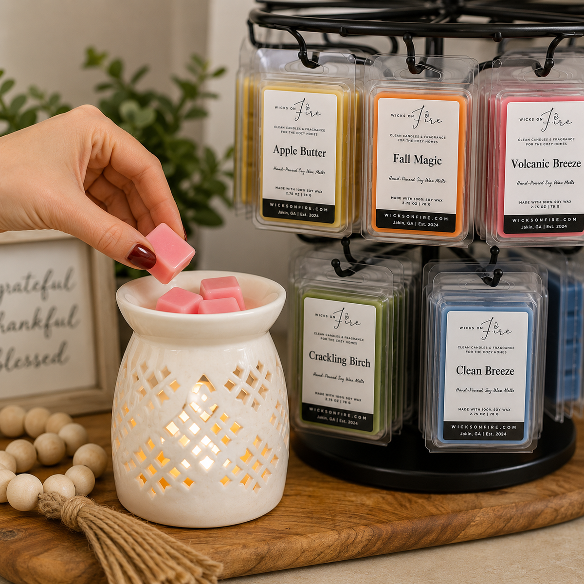 Hand-Poured Soy Wax Melts – 2.75 oz