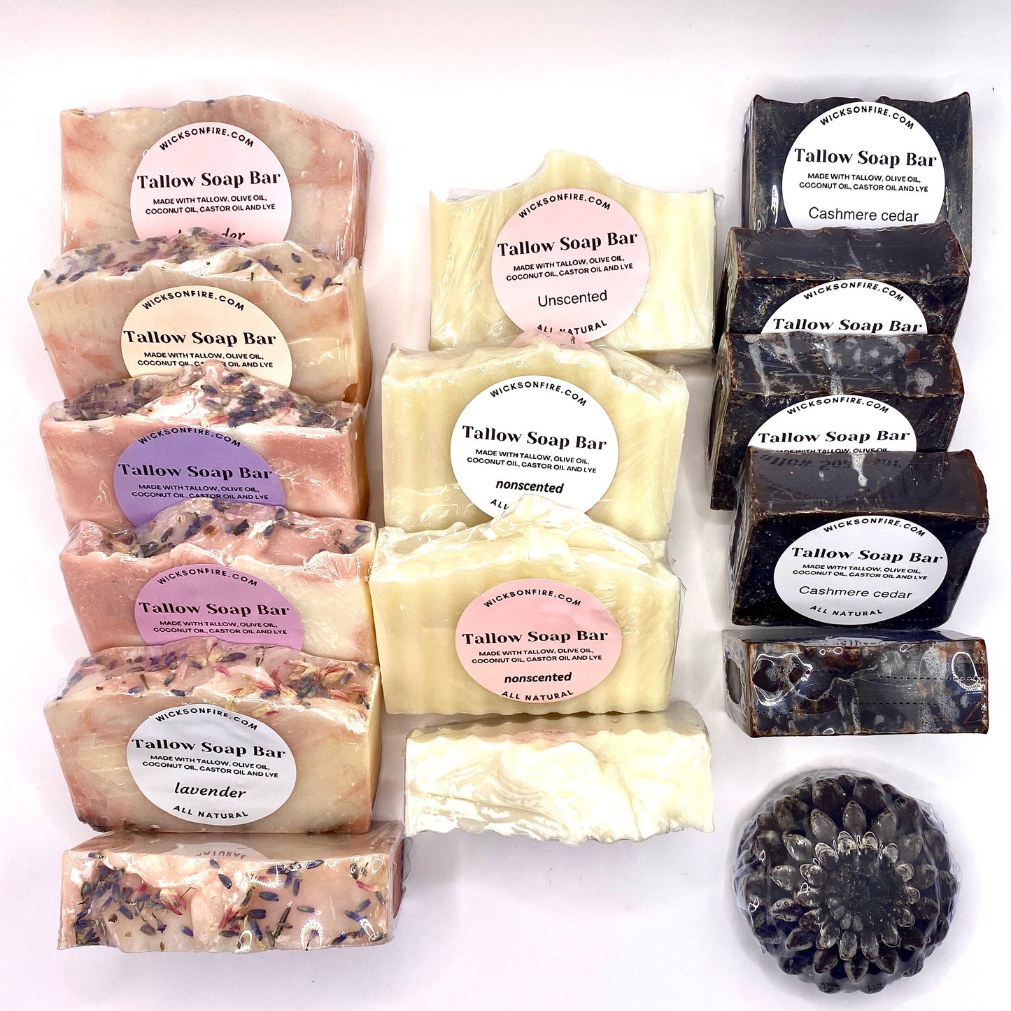 Tallow Soap Bars – 4 oz | All-Natural, Handcrafted Skincare