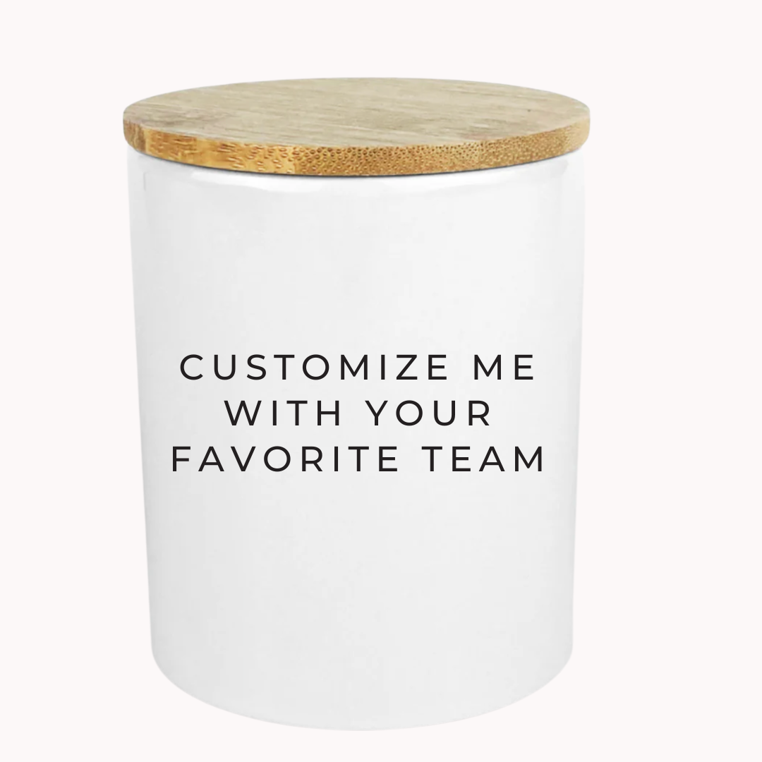 College Gameday Candles | Custom Team Candle Design