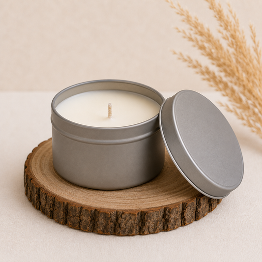 Tin Candle — 6 oz | $15