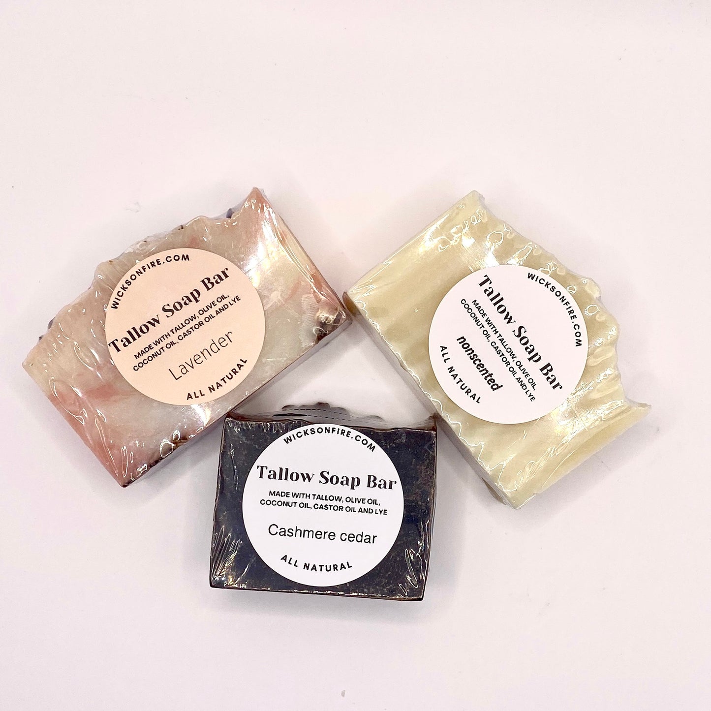 Tallow Soap Bars – 4 oz | All-Natural, Handcrafted Skincare