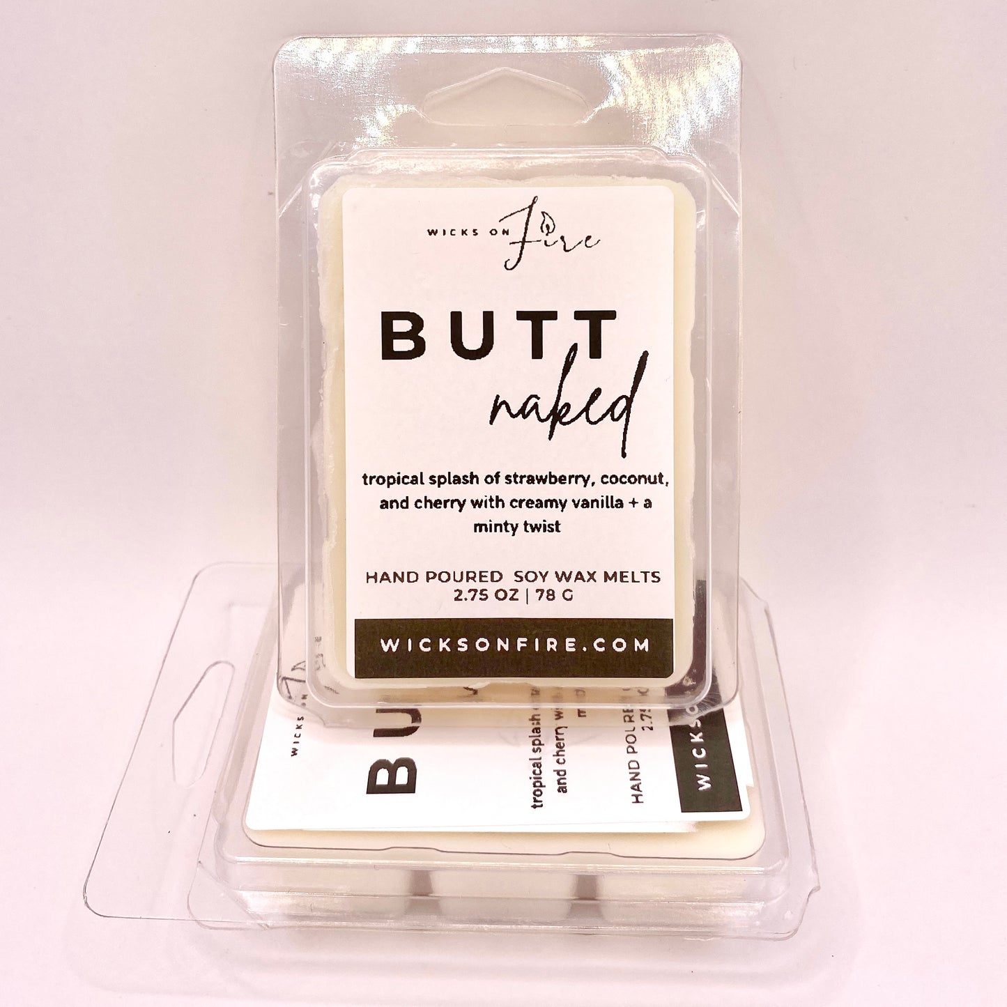 2.75 oz Soy Blend Wax Melts, Butt Naked, (1-Pack)