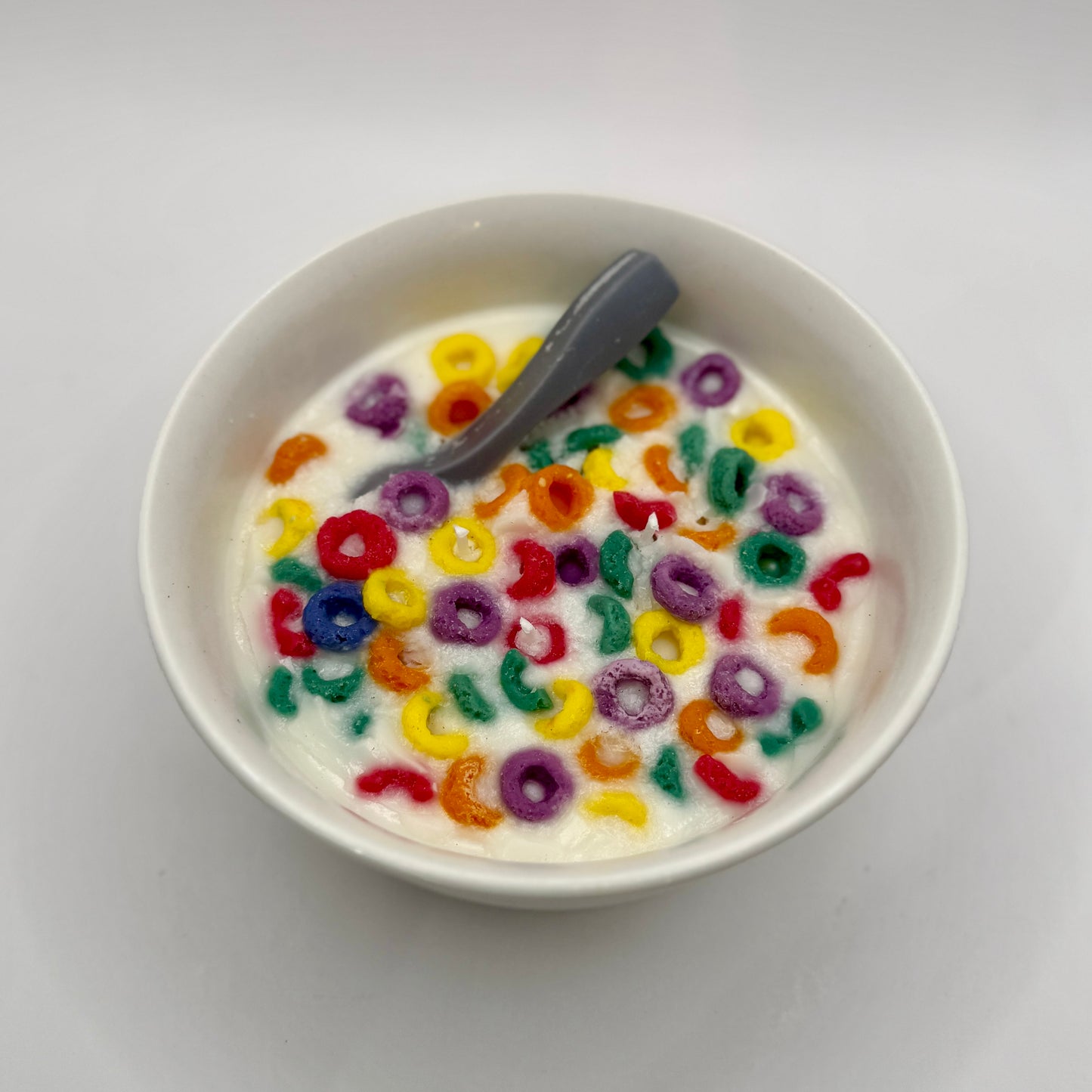 14 oz Fruit Loop Breakfast Candle – Cereal Bowl Candle
