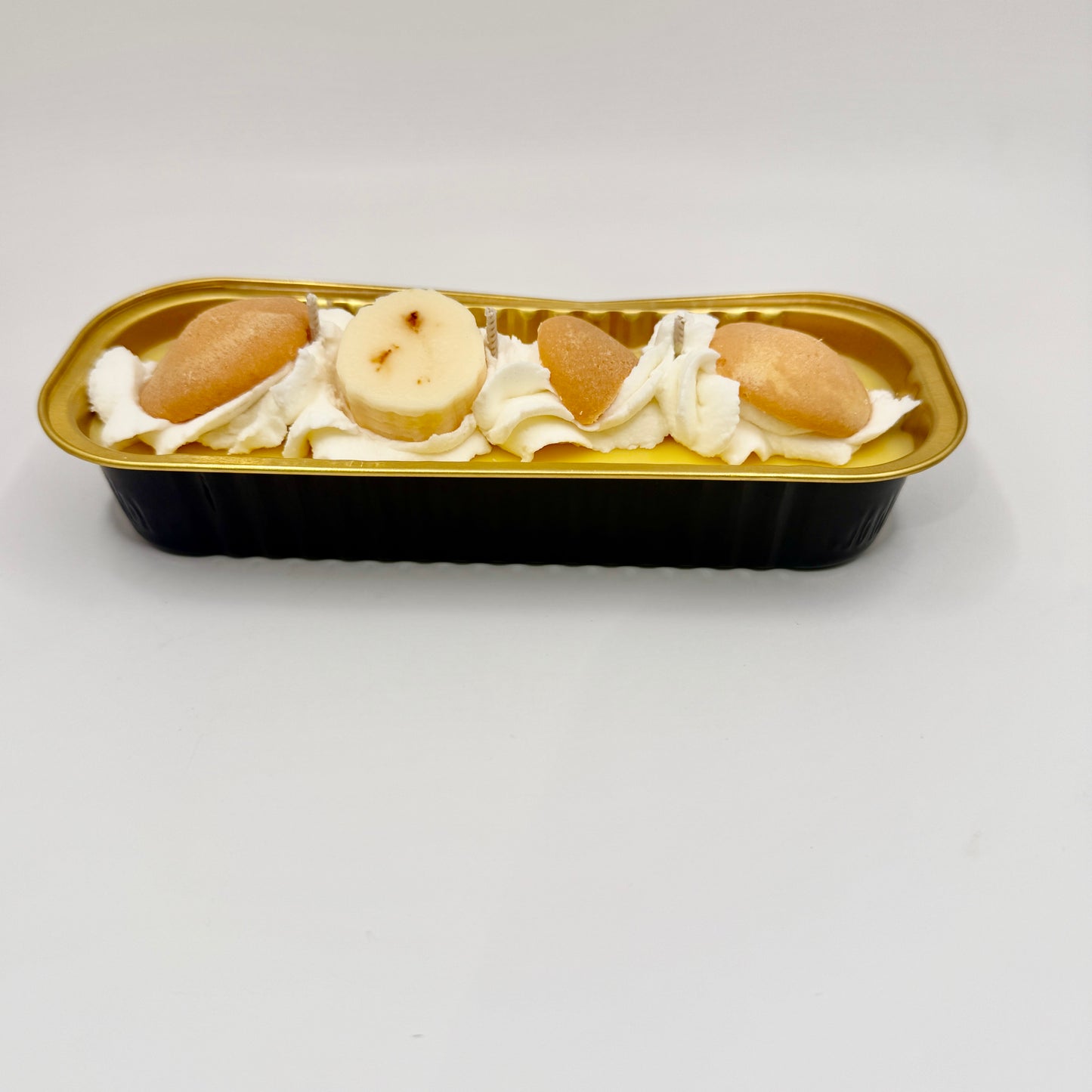 Nana’s Pudding Candle | Banana Pudding Dessert Candle – 6oz Soy Tin