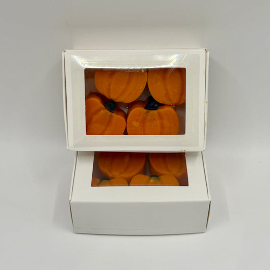Mini Pumpkin Wax Melts – Package of 4 - 2oz Melts