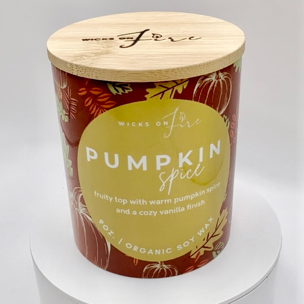 Cozy Fall Candle Collection | Pumpkin Spice, Autumn Leaves & More