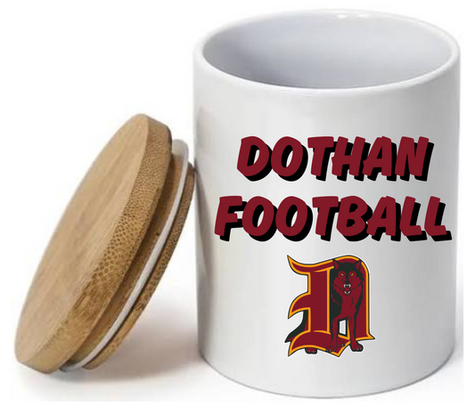Game Day 9oz Custom Candle – Sublimation Cup – Personalized Sports Fan Gift